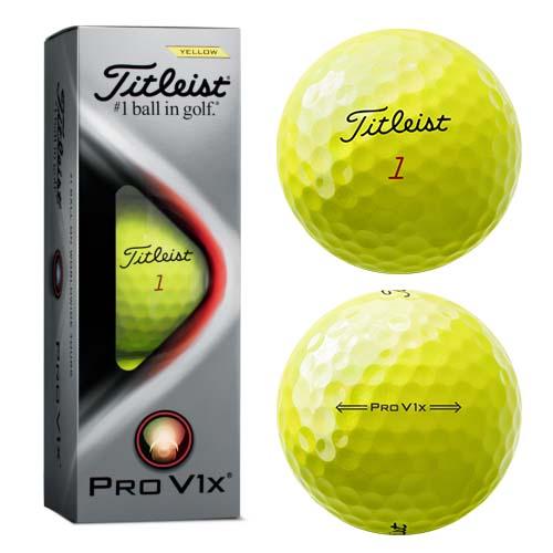 21 Pro V1x ボール イエロー 1スリーブ 3個入 ゴルフボール スリーブ タイトリスト Titleist 二木ゴルフpaypayモール店 通販 Paypayモール