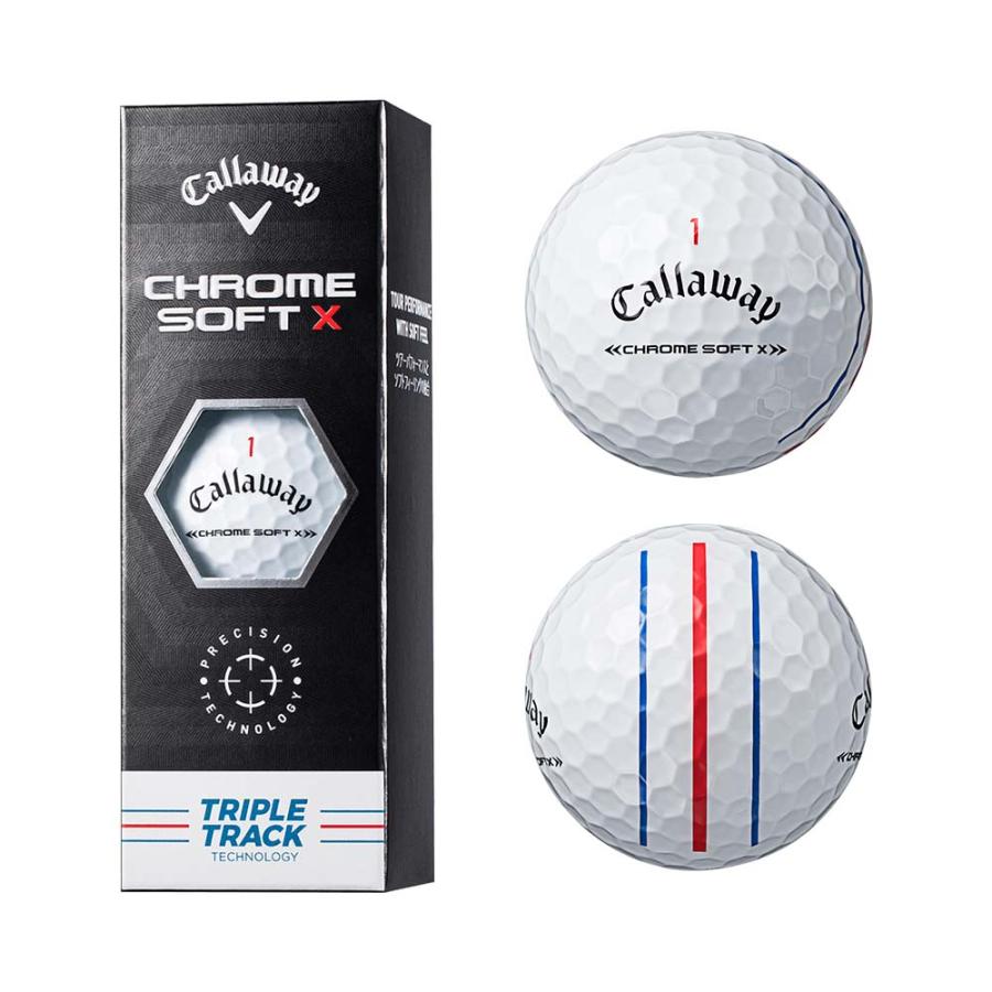 キャロウェイ（Callaway） CHROME SOFT X トリプル・トラック ボール