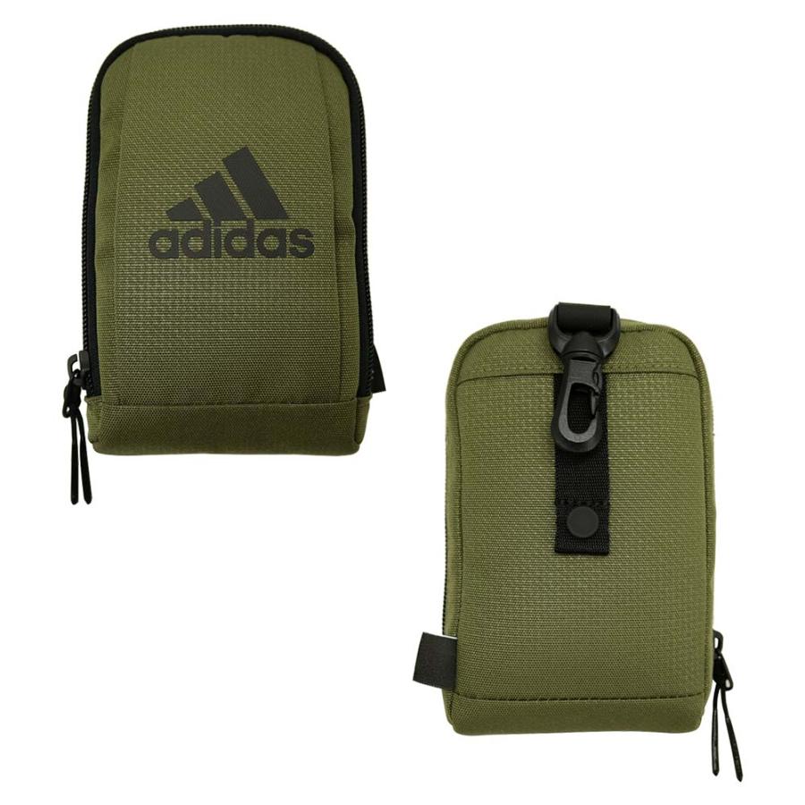 adidas（アディダス） フック付き アクセサリーポーチ KE455 : 二木