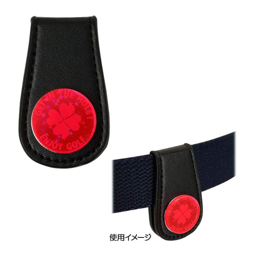 まるあコーポ 集光マーカー 革ベルト（マグネットクリップタイプ） 444792二木ゴルフYahoo!ショッピング店 通販