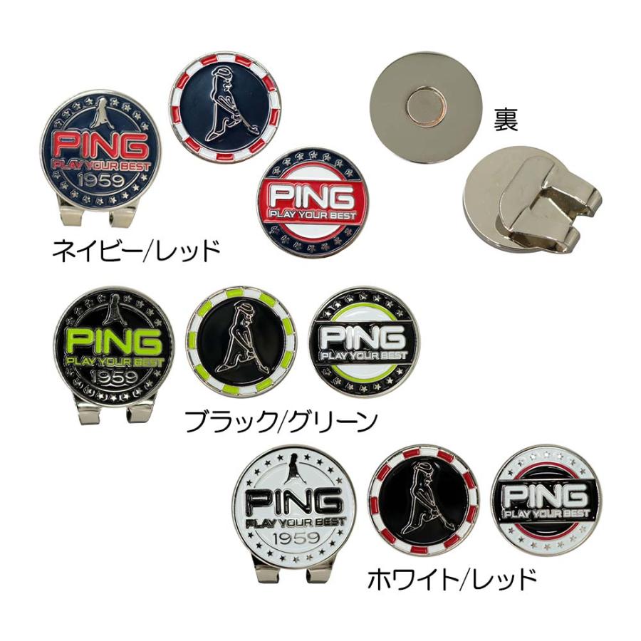 PING（ピン） アメリカン ダブルマーカー AC-N2302 : 二木ゴルフYahoo