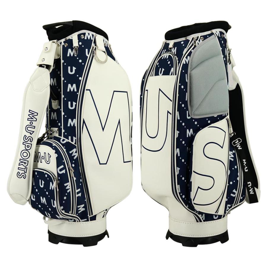 M・U SPORTS エムユースポーツ（MU_SPORTS） 撥水 モノグラム 総柄ロゴ