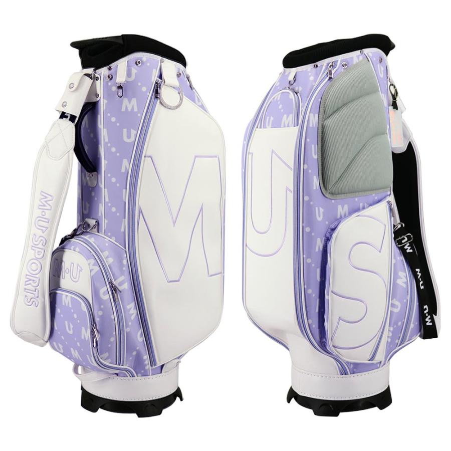 M・U SPORTS エムユースポーツ（MU_SPORTS） 撥水 モノグラム 総柄ロゴ
