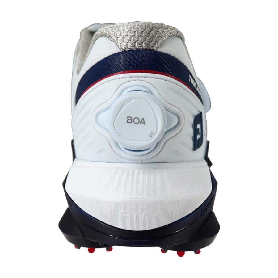 FootJoy ツアーアルファ　トリプルBOA ホワイト/ネイビー　27cm MEN'S ツアーアルファ トリプル BOA - FootJoy Japan