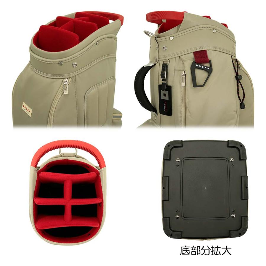 ONOFF（オノフ） メンズキャディバッグ OB0424 2024 : 二木ゴルフYahoo