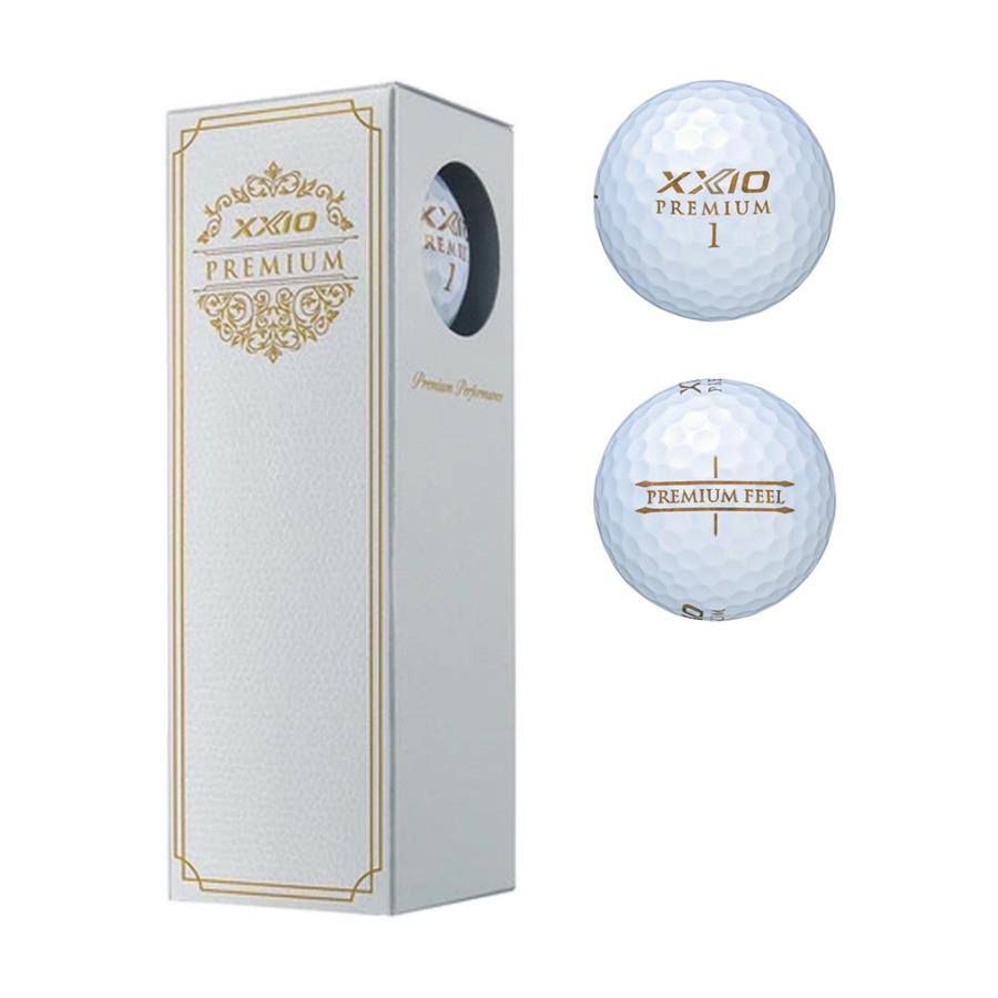 ゼクシオ XXIO PREMIUM ボール ロイヤルゴールド 1スリーブ（3個入 