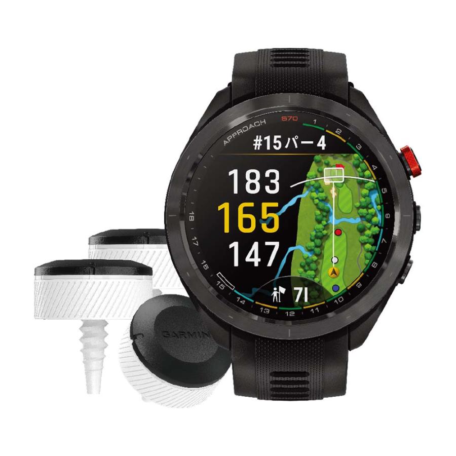 ガーミン GARMIN Approach S70 47mm CT10バンドル 010-02746-23