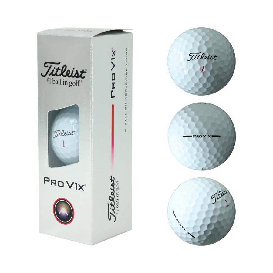 ​【新品】2025マスターズ限定 タイトリスト ProV1 ゴルフボール3箱 タイトリスト Titleist Pro V1x ボール (ローナンバー) ホワイト 1