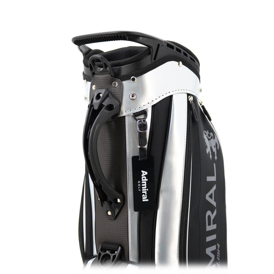 アドミラル ADMG5AC9 キャディバッグ ブラック/シルバー 新品 楽天市場】アドミラル 25 キャディバッグ ADMG5AC9 CB 軽量 9型