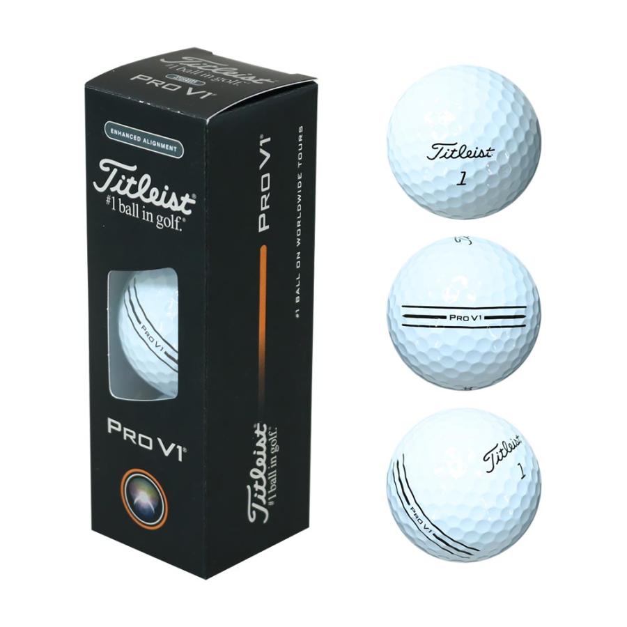 Titleist（タイトリスト） Pro V1 ボール AIM ホワイト 1スリーブ（3個