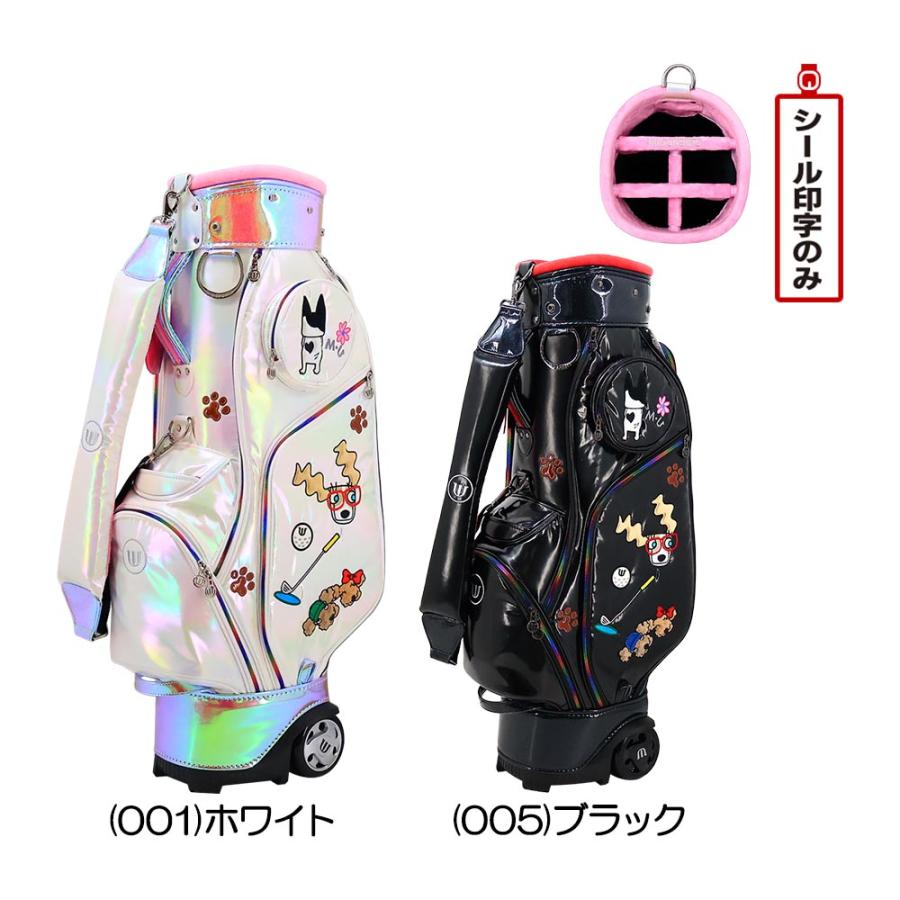 エムユースポーツ MU SPORTS ホログラムオーロラデザインキャディ