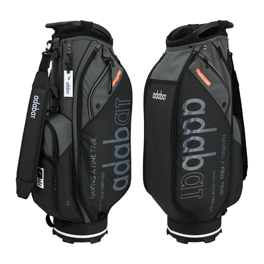 adabat キャディバッグ 黒 楽天市場】アダバット adabat メンズ レディース キャディバッグ 9型