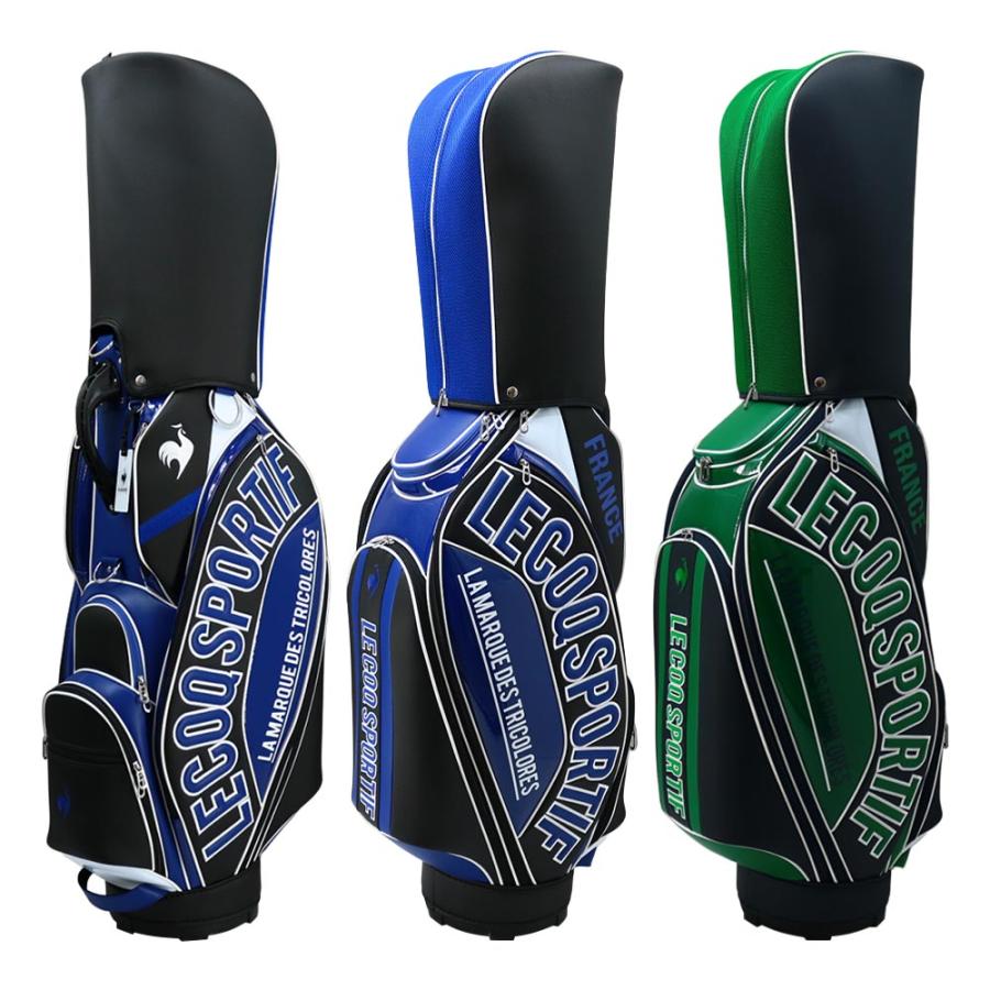ルコック★le coq sportif★3点式ゴルフバック★黒★☆★ le coq sportif GOLF（ルコックスポルティフ ゴルフ） ルコック