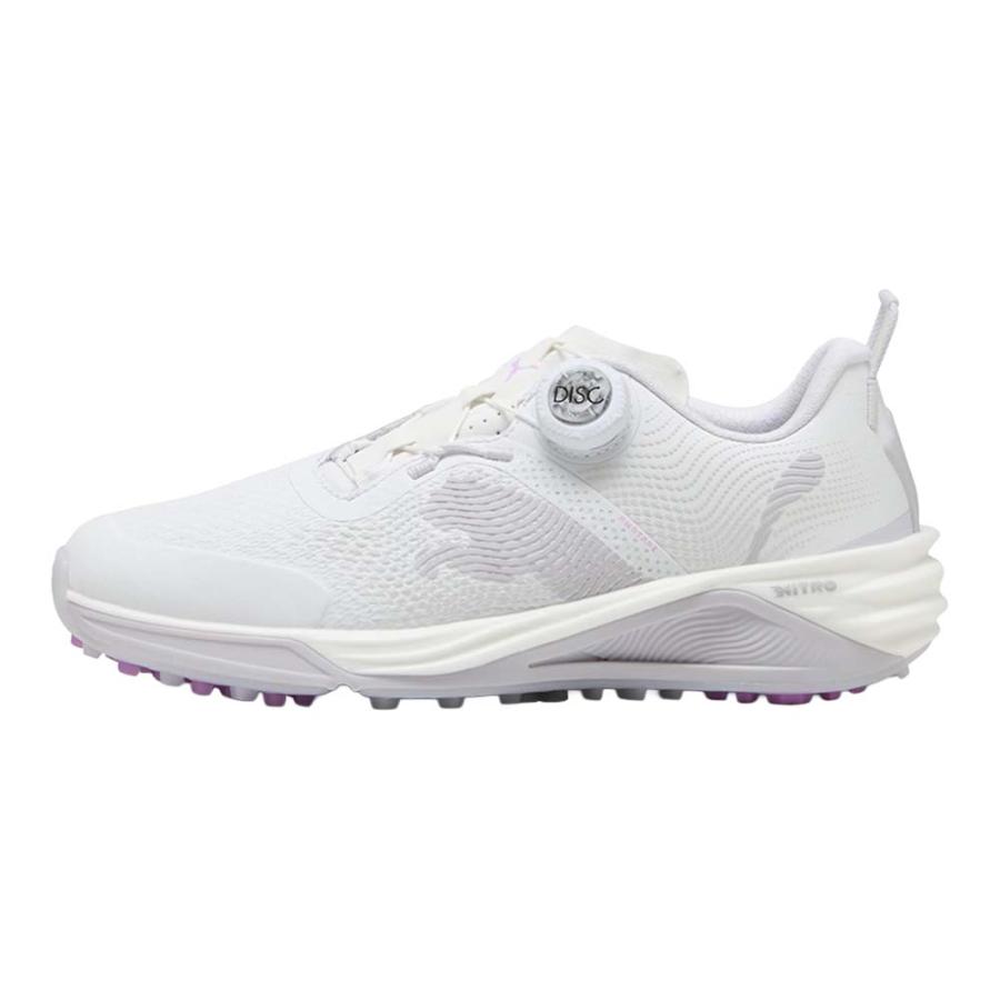 プーマ PUMA ウィメンズ シャドウキャットニトロ2.0ディスク スパイクレスシューズ　313014(04) ホワイト/ラベンダー 2026