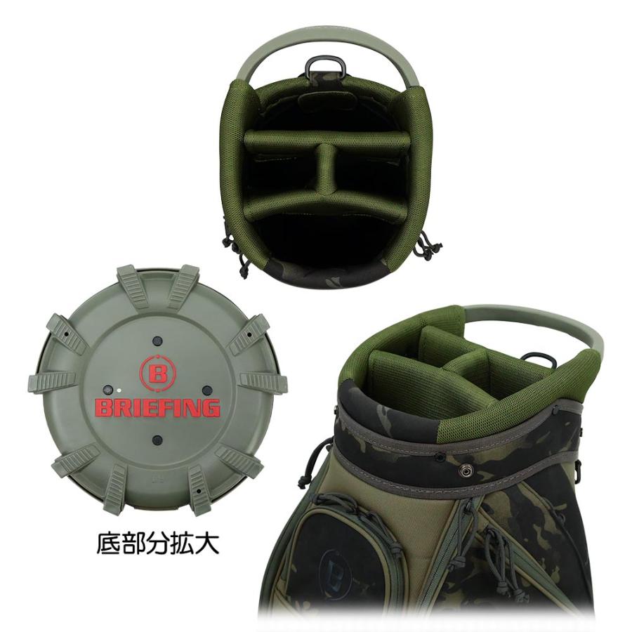 ブリーフィング BRIEFING CR-5 #04 CAMO COMBI メンズキャディバッグ BRG261D11 2026_2