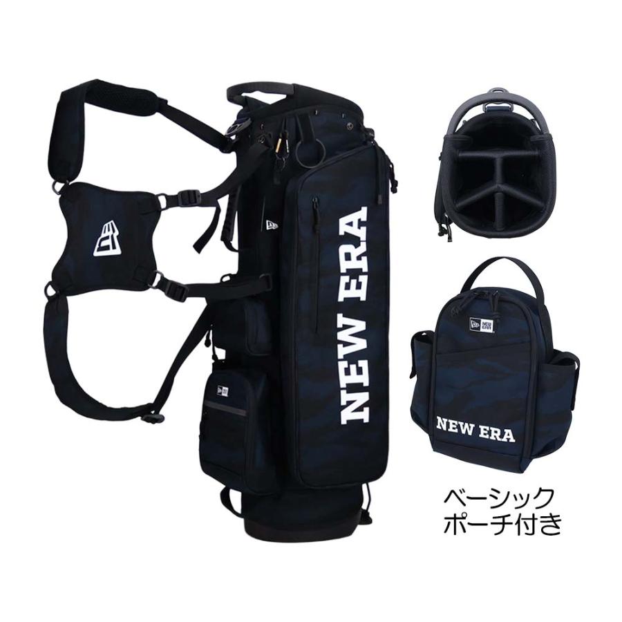 ニューエラ New Era スタンド式 ワードマークロゴ キャディバッグ