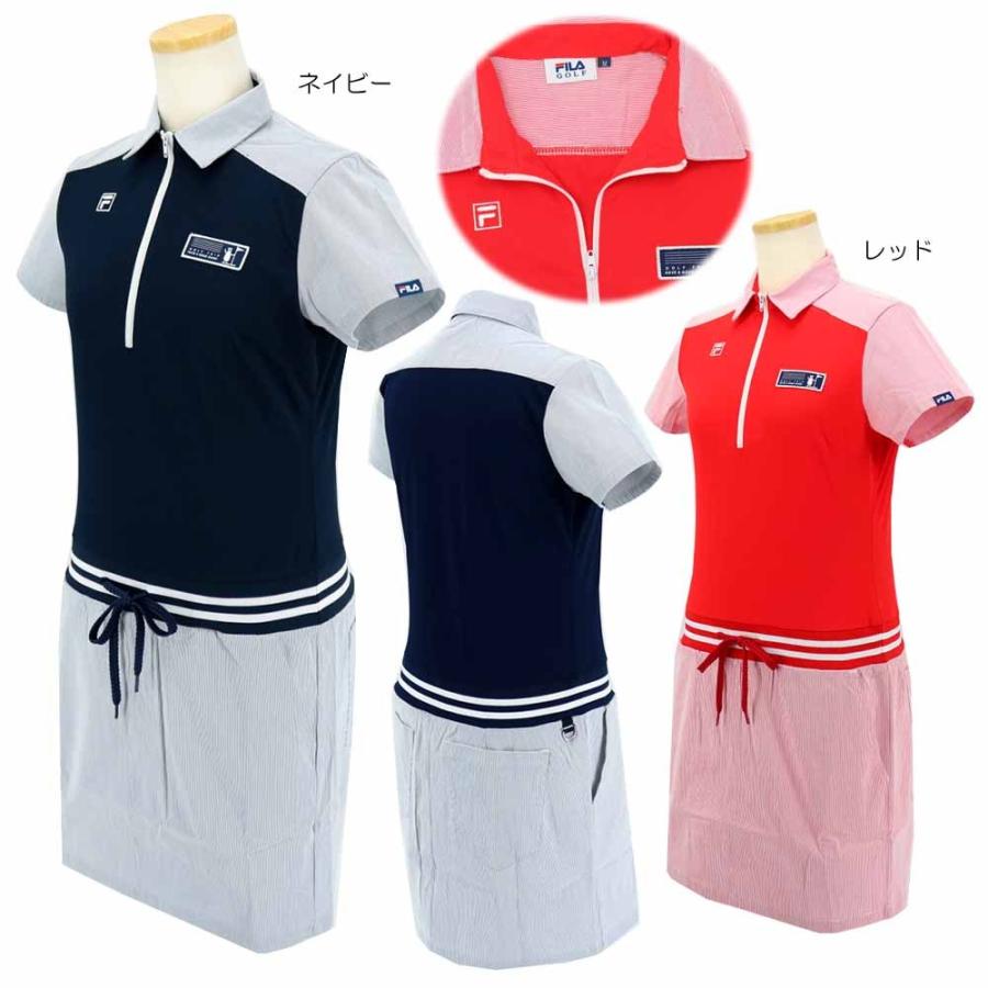 レディース 接触冷感 21春夏 Fila ワンピース 751 405 トレーナー セーター ベスト ワンピース ゴルフウェア フィラ Fila 二木ゴルフpaypayモール店 通販 Paypayモール