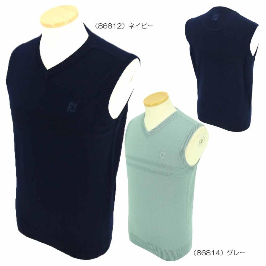 時間指定不可 21春夏 フットジョイ Vネックニットベスト Fj S21 M02 定番シンプル トレーナー セーター ベスト ワンピース ゴルフウェア フットジョイ 大注目 Eelstien Com