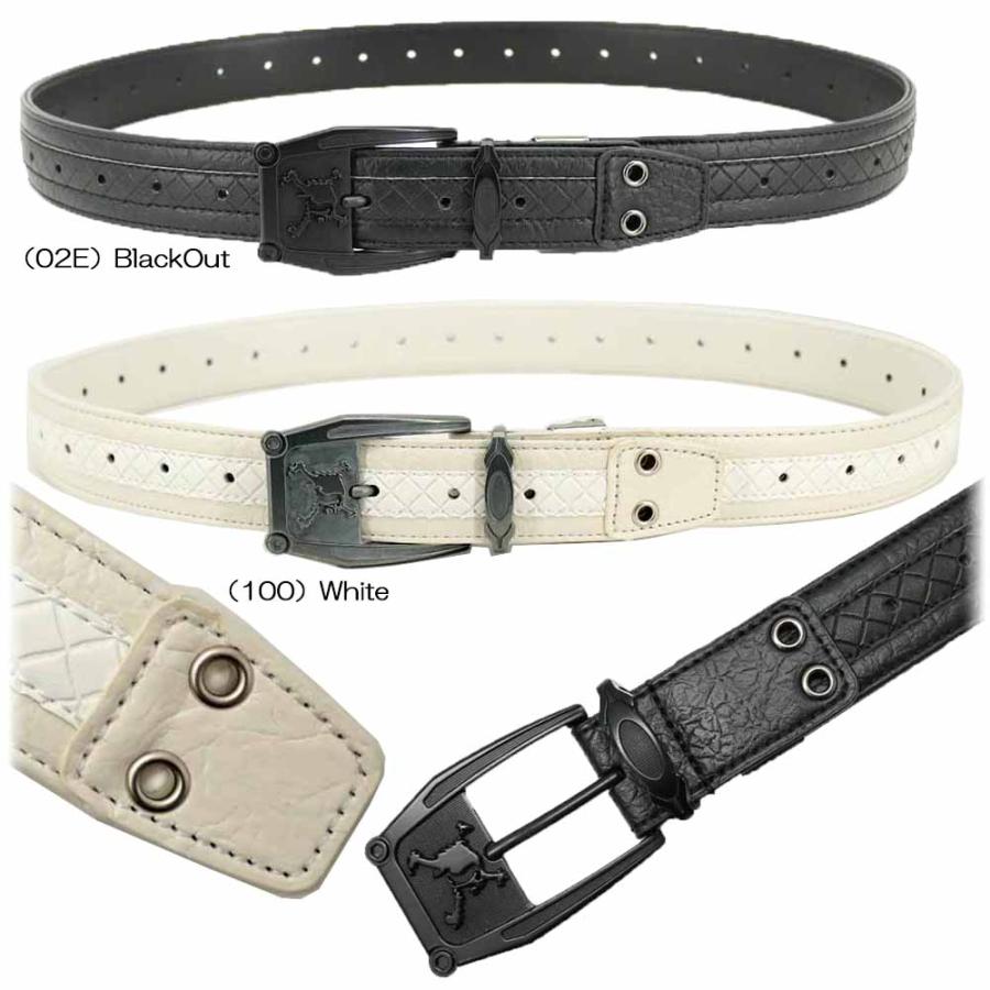オークリー ゴルフ スカル ベルト 白黒2本セット OAKLEY（オークリー） SKULL BELT 16．0 FOS900972 ベルト メンズ