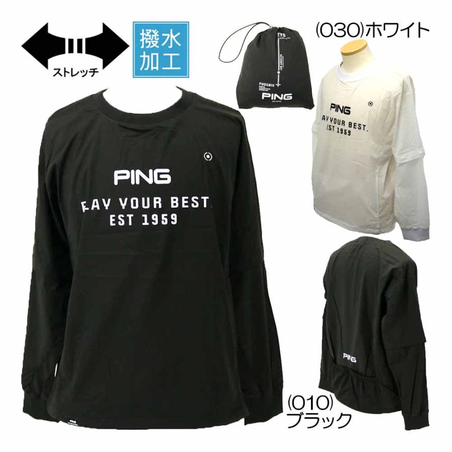 PING GOLF ストレッチ中綿スニードジャック／ブラック／Mサイズ