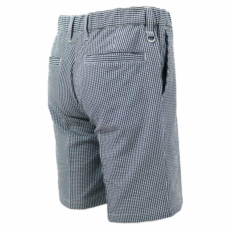 360全方向高伸縮 チェック ストレッチパンツ GF554 メンズゴルフウェア