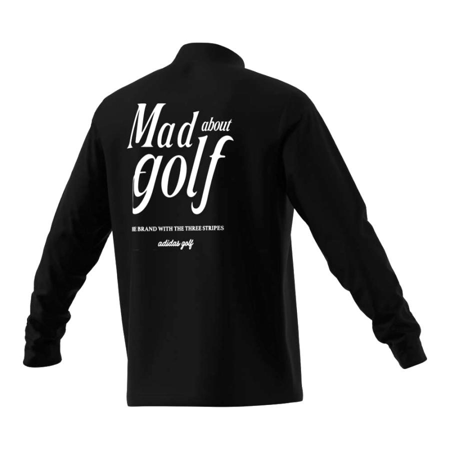 adidas（アディダス） グラフィック モックネック長袖シャツ JVV08