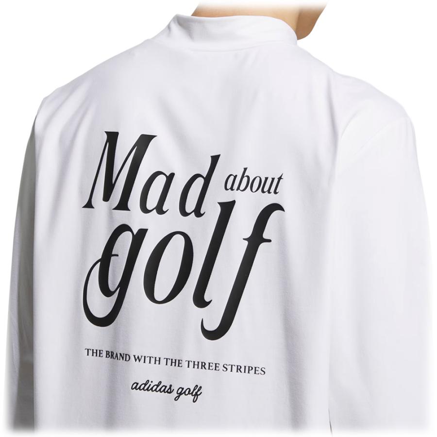adidas（アディダス） グラフィック モックネック長袖シャツ JVV08