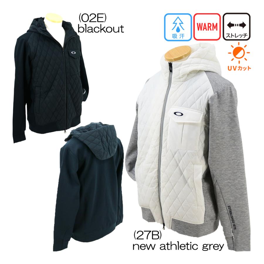 オークリー HYBRID PUFF FLEECE 8.0 FOA408280 □ オークリー(OAKLEY) ゴルフウェア ブルゾン HYBRID PUFF FLEECE 8.0