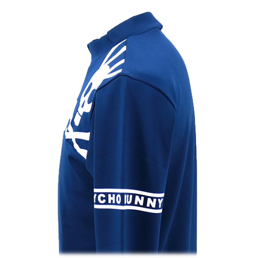 Psycho Bunny（サイコバニー） ラインスリーブロゴ モックネックT