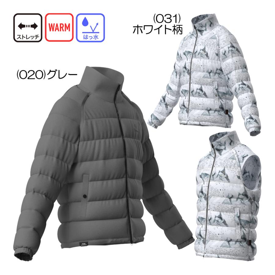 PING（ピン） 全方向ストレッチ接結ボーダー2WAY中綿ブルゾン 621