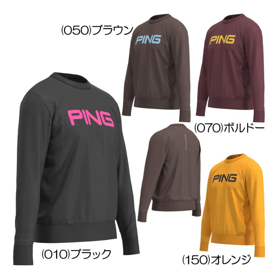 PING（ピン） クルーネックニットプルオーバー 621-5270903 メンズ
