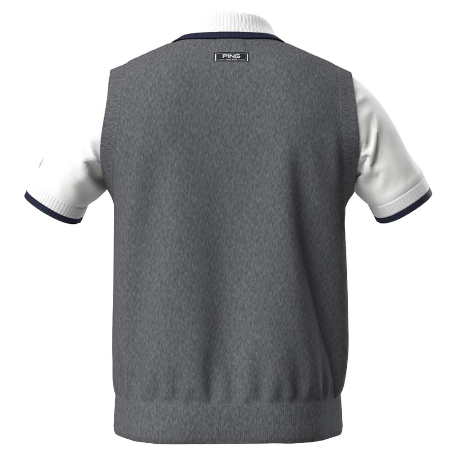 PING（ピン） デニムライクニット/カノコレイヤードツインニット 621