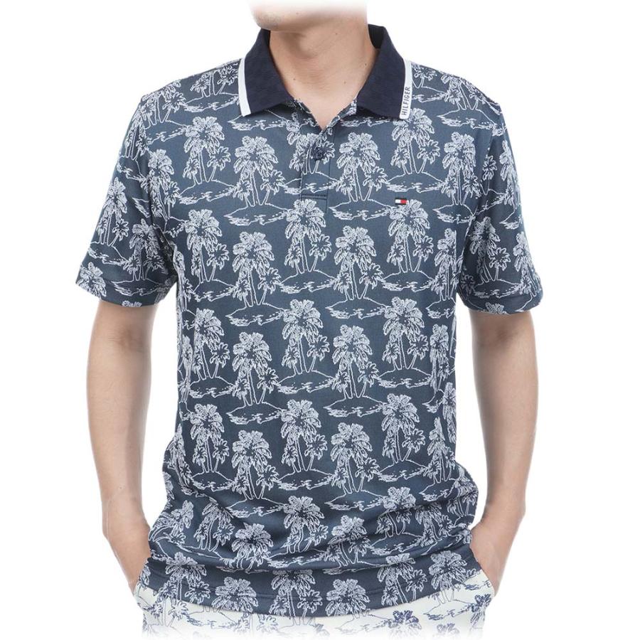 トミーヒルフィガー Tommy Hilfiger ヤシ ジャガード半袖ポロシャツ THMA628 メンズウェア 26春夏モデル_2