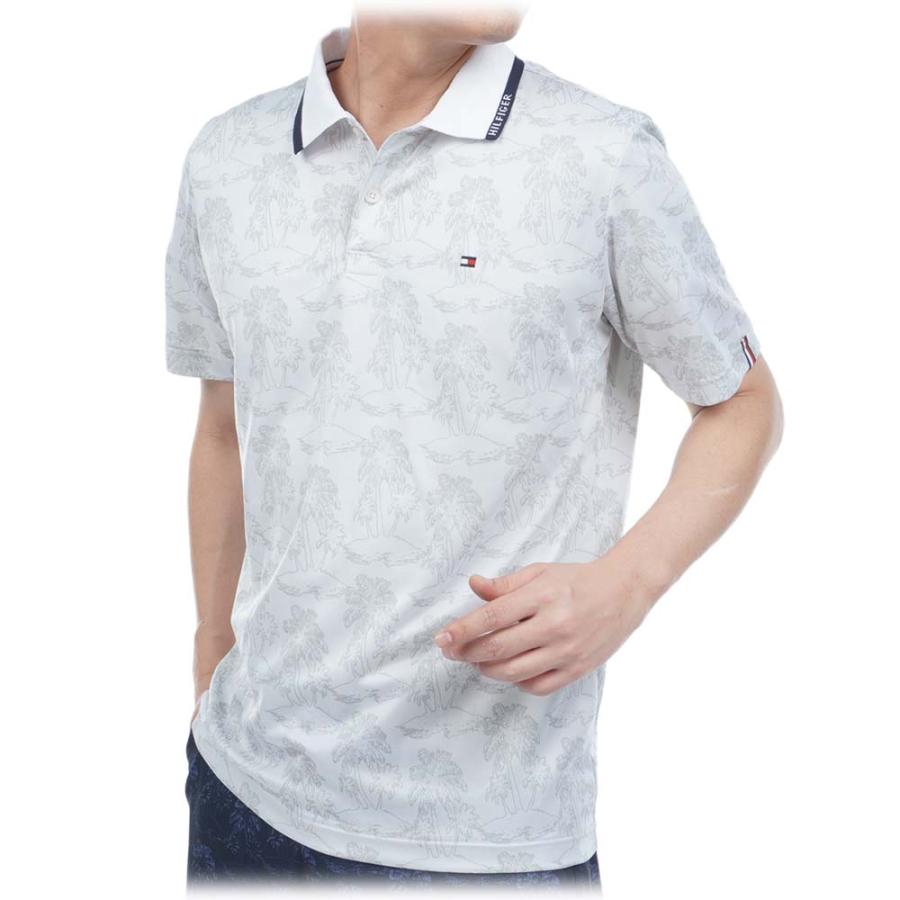 トミーヒルフィガー Tommy Hilfiger ヤシ ジャガード半袖ポロシャツ THMA628 メンズウェア 26春夏モデル_4