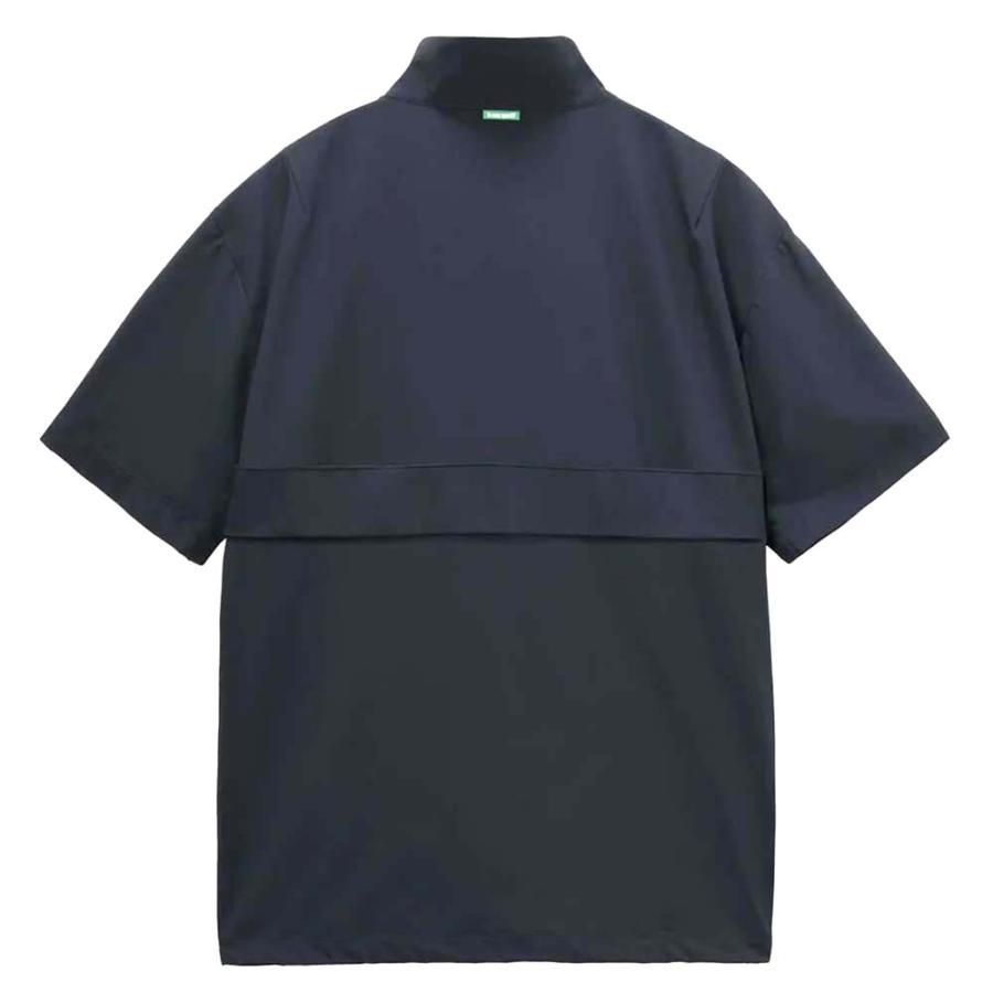 ルコック le coq sportif 花粉対策ハーフジップ半袖アウター LG6SWB80M