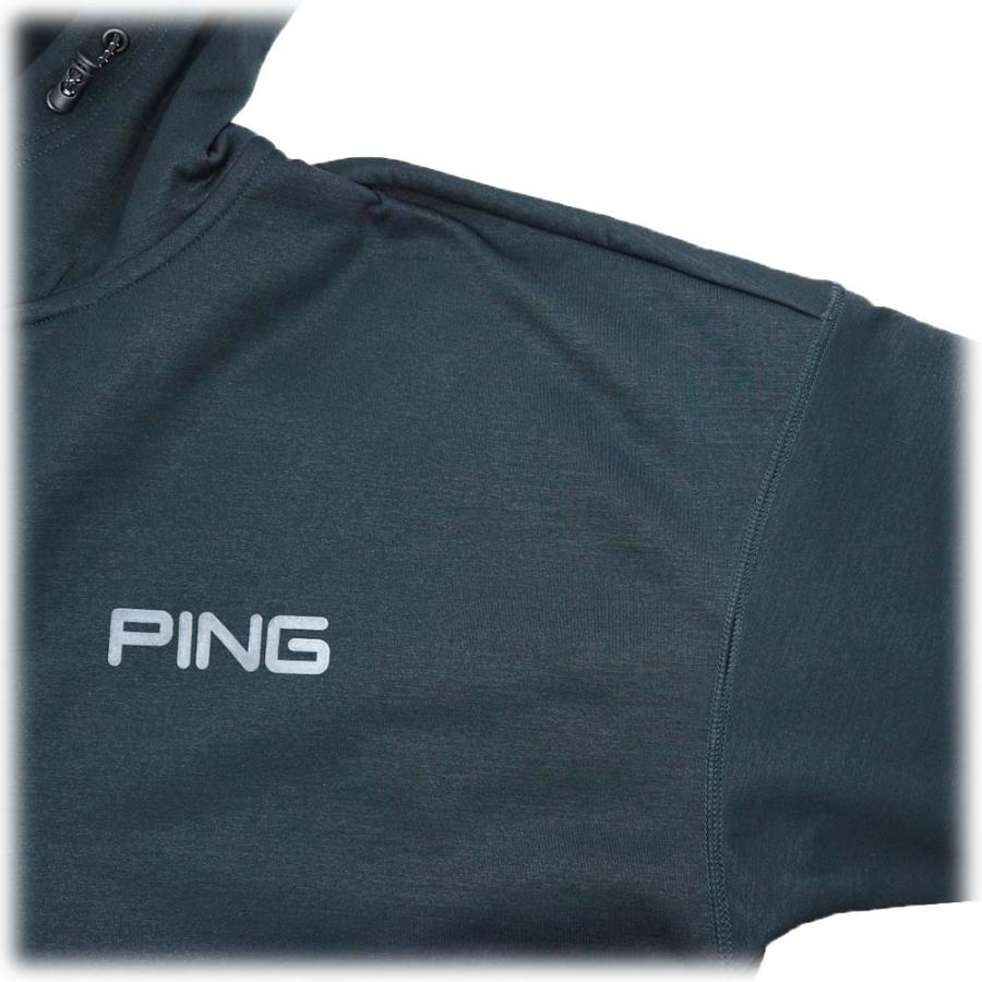 ピン PING 全方向ストレッチ接結裏メッシュハーフジップスウェットフーディ 621-6162203 メンズウェア 26春夏モデル_6