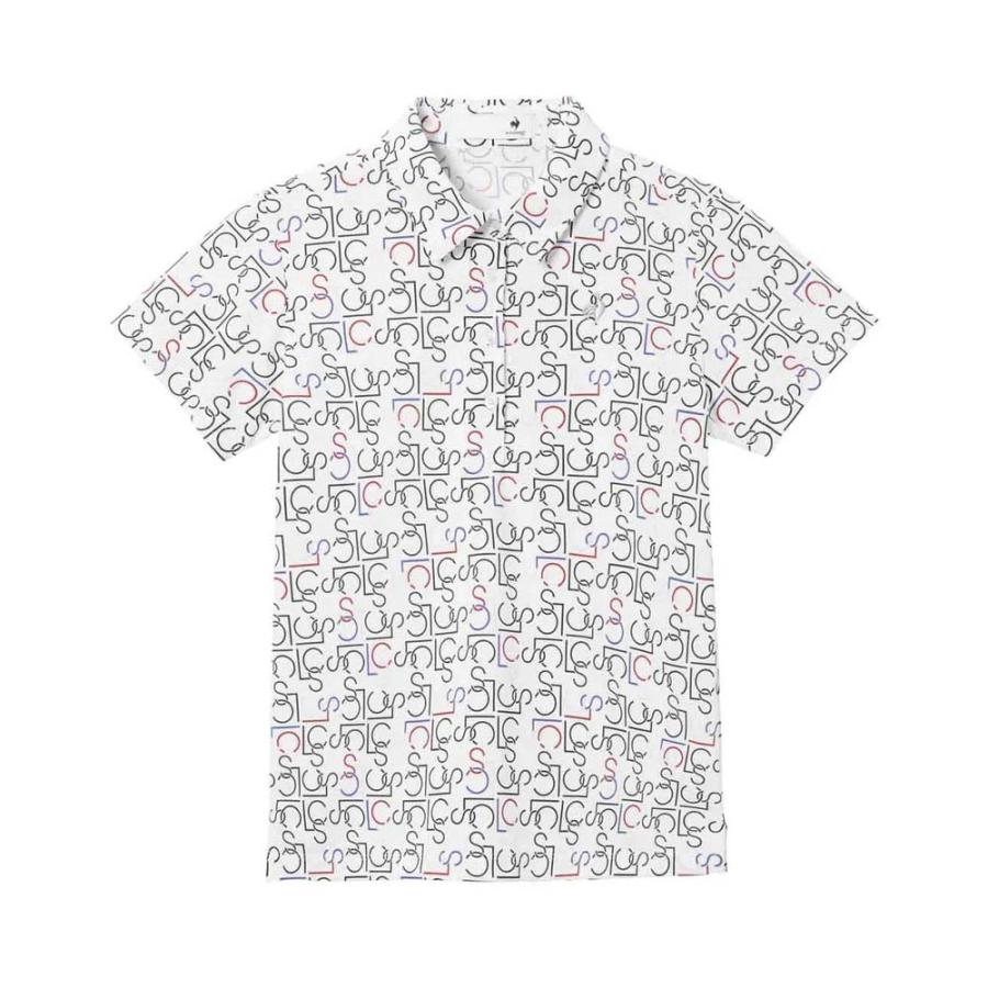 ルコック le coq sportif 総柄半袖シャツ LG6SHS01L レディースウェア 26春夏モデル_2