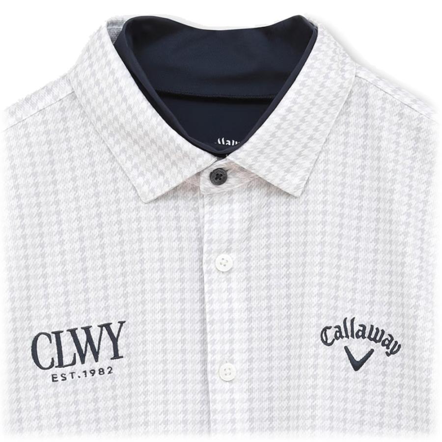キャロウェイ Callaway クールコア千鳥総柄半袖シャツインナーセット C26134114 メンズウェア 26春夏モデル_4