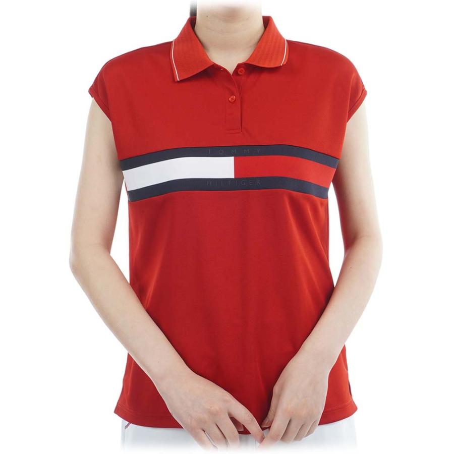 トミーヒルフィガー Tommy Hilfiger フラッグライン フレンチポロシャツ THLA611 レディースウェア 26春夏モデルの画像