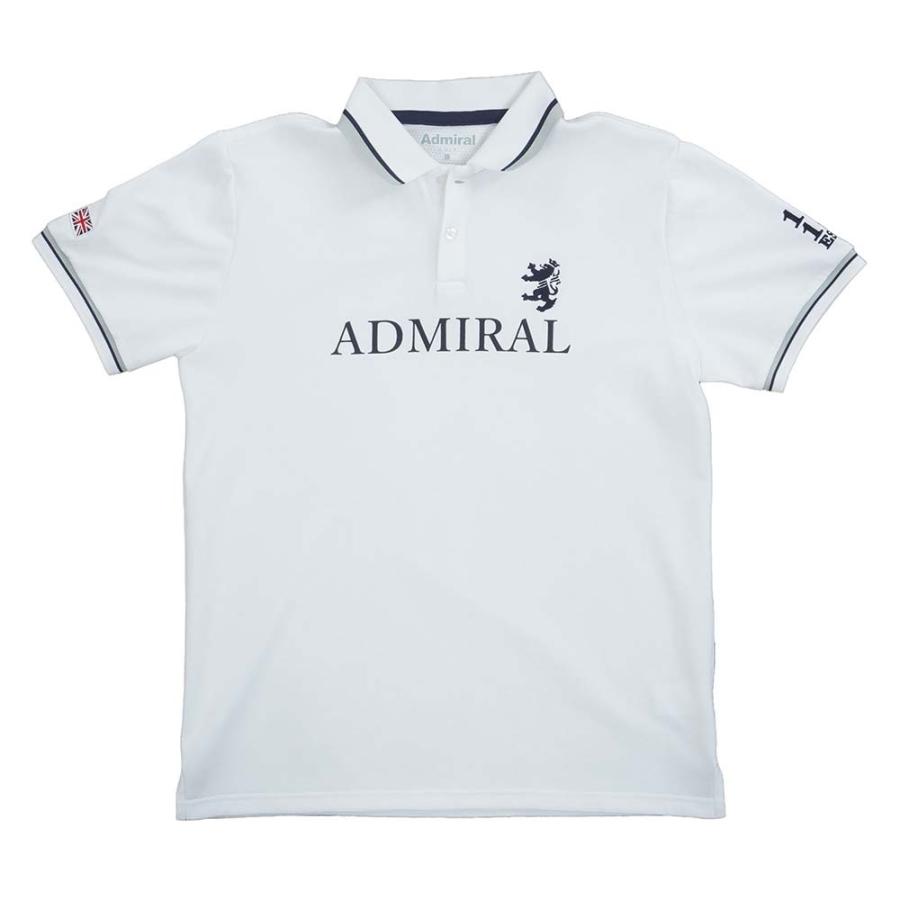アドミラル Admiral カラタッチ ロゴポロシャツ ADMA613 メンズウェア