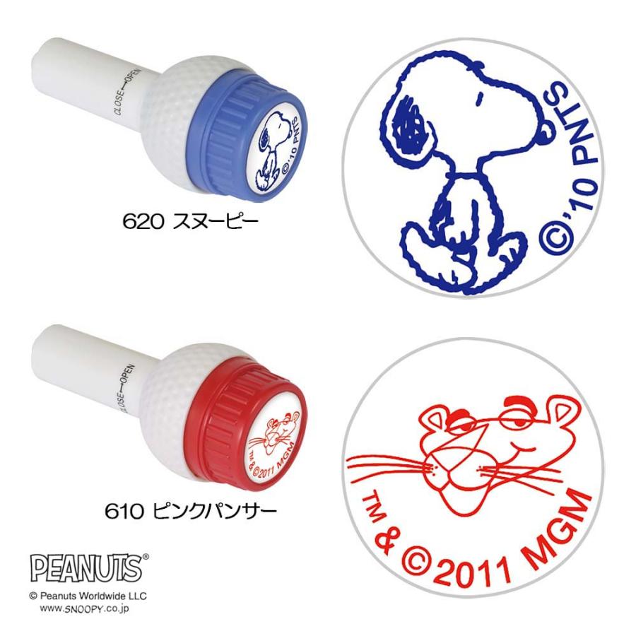 ライト（LITE） SNOOPY スヌーピー ピンクパンサー ボール マーキング スタンプ G-422 | LITE