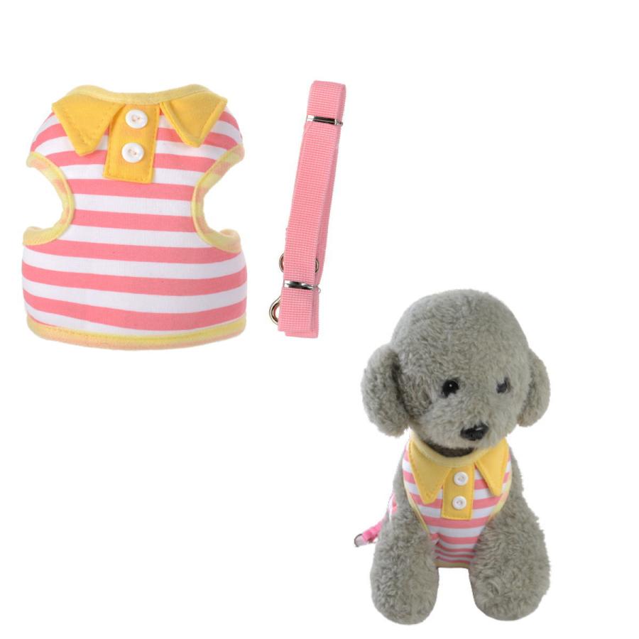 セール ハーネス 小型犬 可愛い 負担が少ない ハーネスリードセット