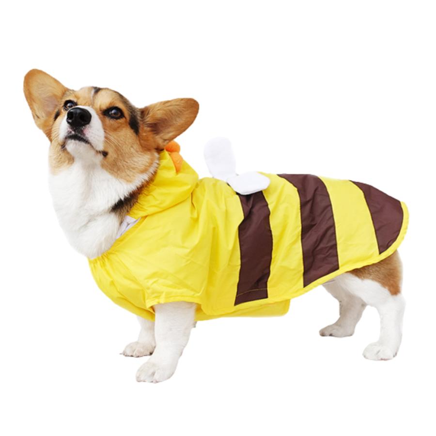 犬 服 大型犬 レインコート 春夏秋冬 リード穴あり 軽量 裏付け 通気