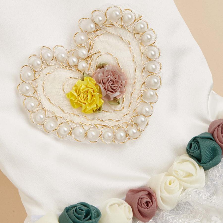 犬 服 ドレス 春夏 犬服 犬の服 ウェディングドレス ホワイト 光沢