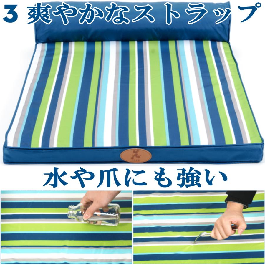 セール ペットベッド 冬 噛んでも破れない犬用ベッド 枕付き 洗える