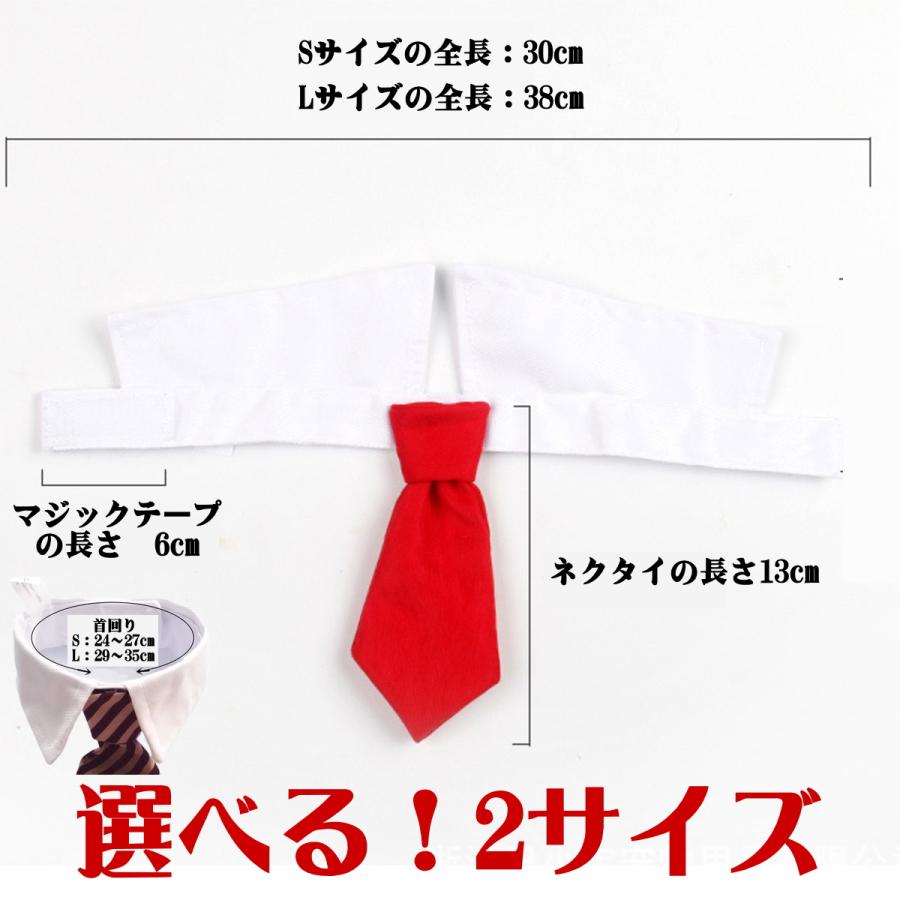 犬 チョーカー リボン ネクタイ パーティーカラー フォーマル