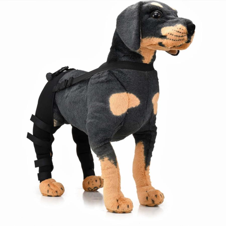 犬用 関節プロテクター 膝 サポーター 左右セット 後足関節保護 ペア 固定 在宅ケア リハビリ 包帯 犬骨折治療 介護用品 シニア メール便送料無料 Nk D39 Nikkashop 通販 Yahoo ショッピング