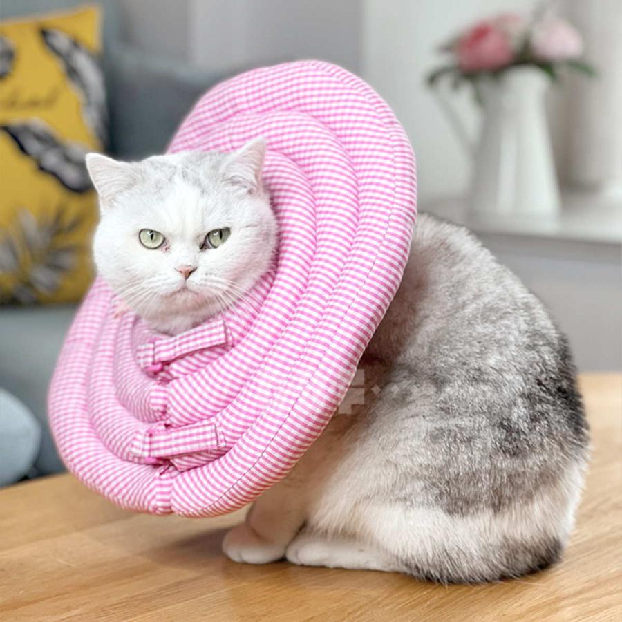 モモンガハウス(猫・ドーナツ柄)チェック赤   春(夏)仕様  1850円 モモンガハウス(猫・ドーナツ柄)チェック赤 春(夏)仕様 1850円 【公式