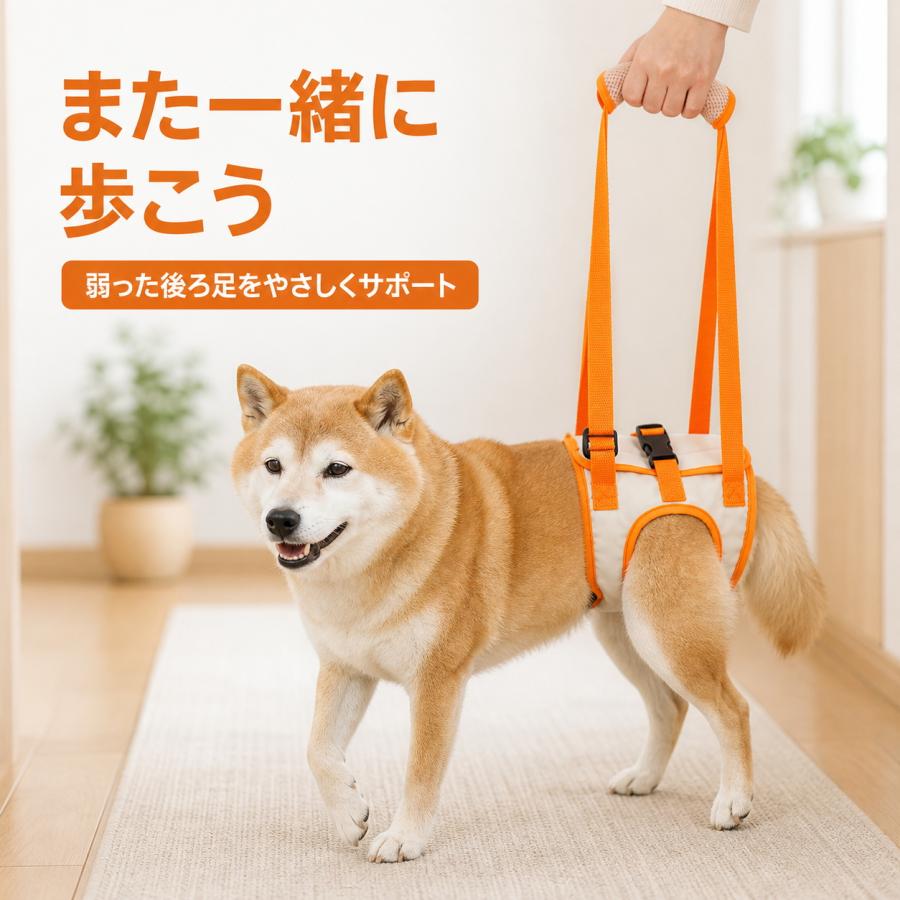 犬 介護ハーネス 歩行補助 シニア犬 老犬 トワルドジュイ Mサイズ 犬 介護 ハーネス 後ろ足 歩行補助 老犬 シニア犬 後足用 リハビリ
