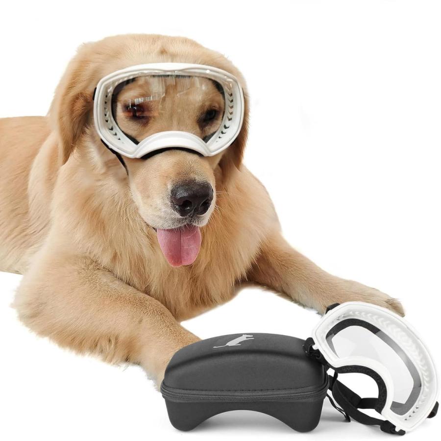 犬用ゴーグル 大型犬 中型犬 サングラス ペット用 紫外線対策 防風
